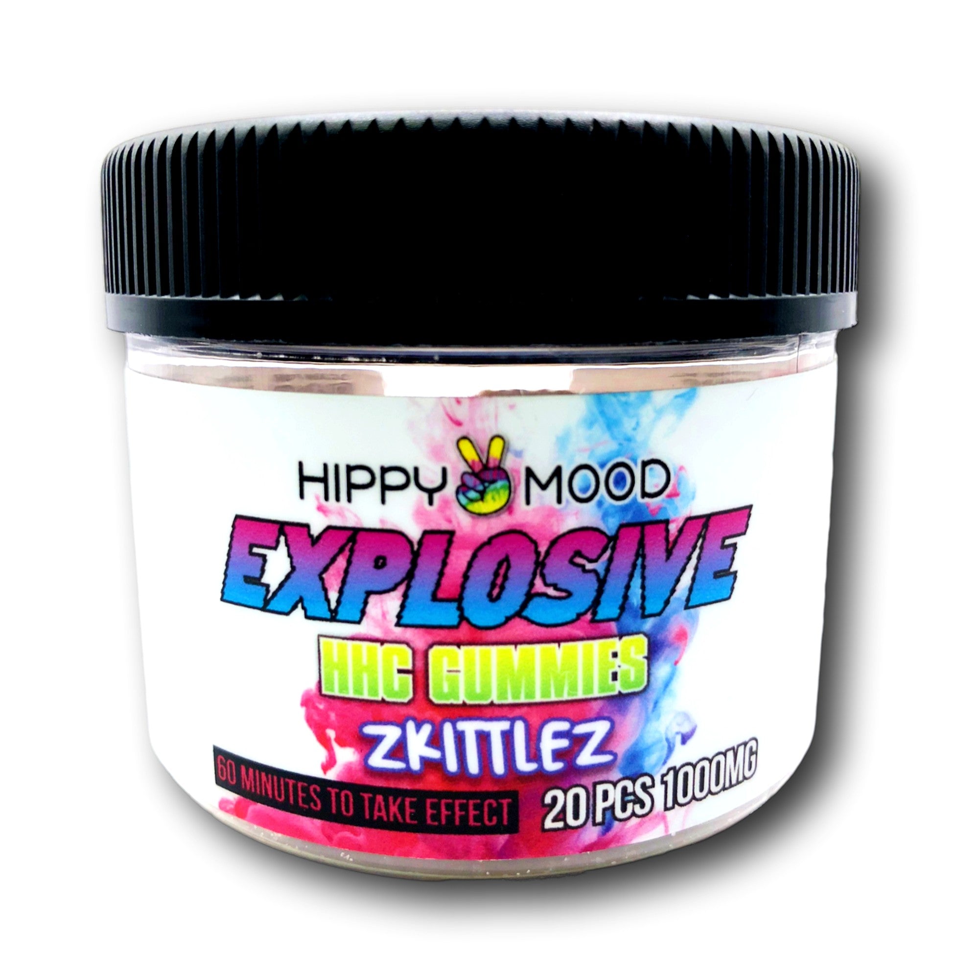 | Explosive HHC Gummy | 1000mg | 20 PCS | Zkittlez Flavor