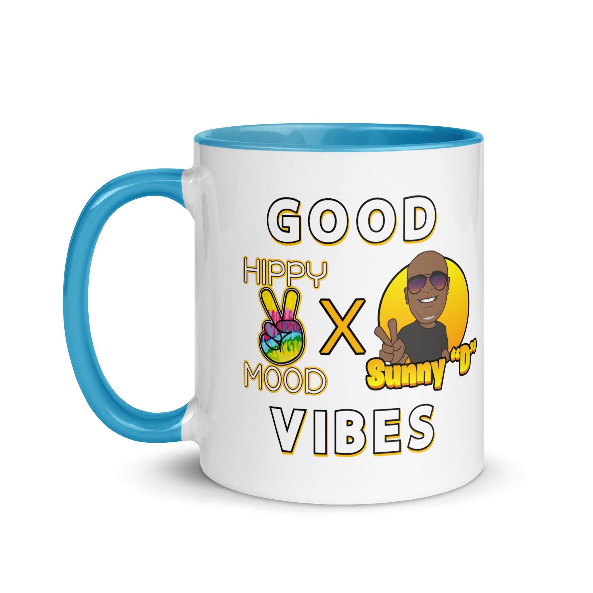 Hippy Mood x Sunny D | Good Vibes | Mug with Color Inside