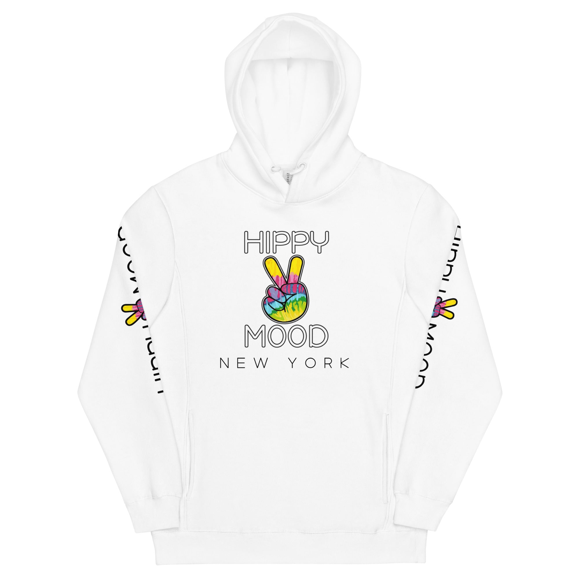 New York white hoodie