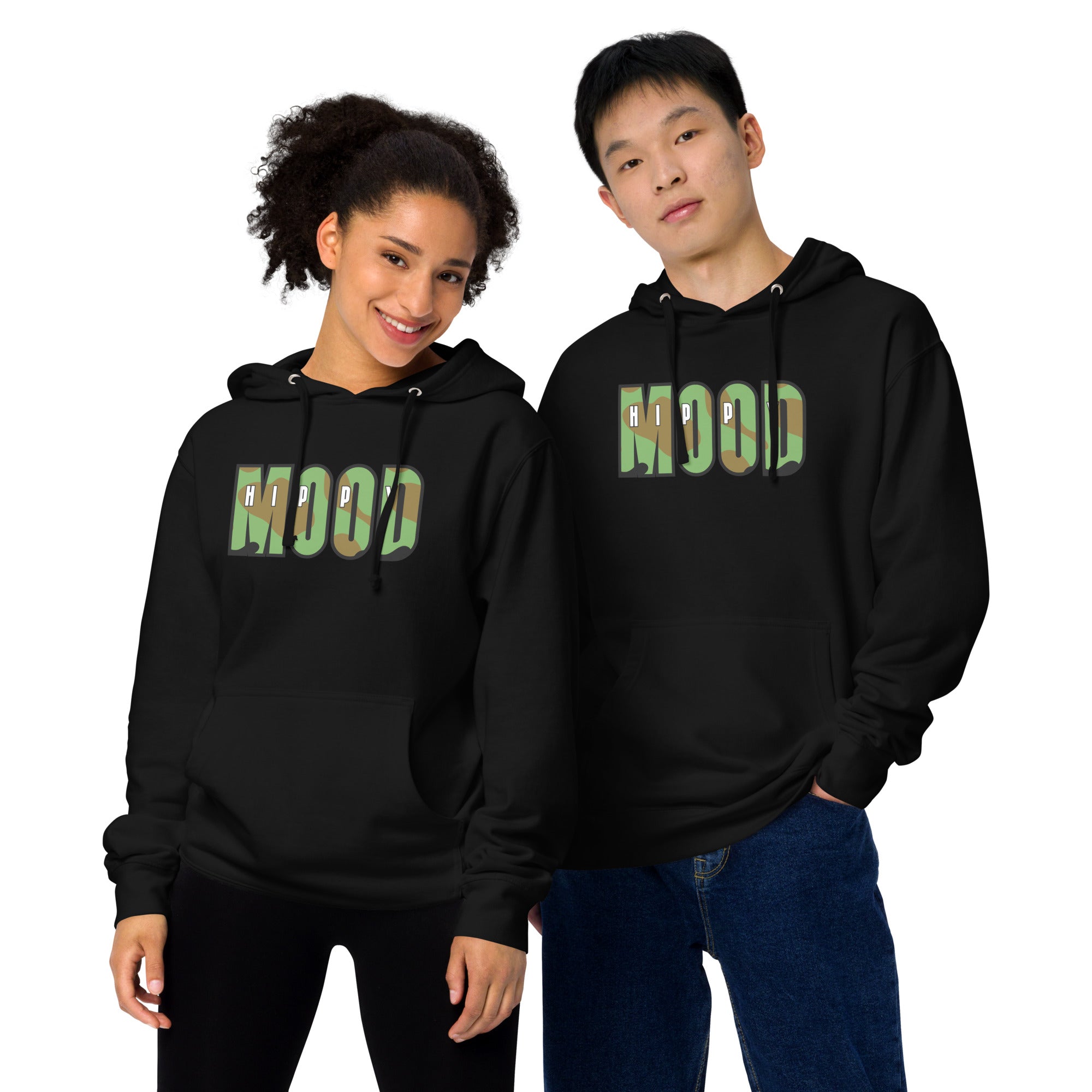 Hippy Mood Army Camo hoodie
