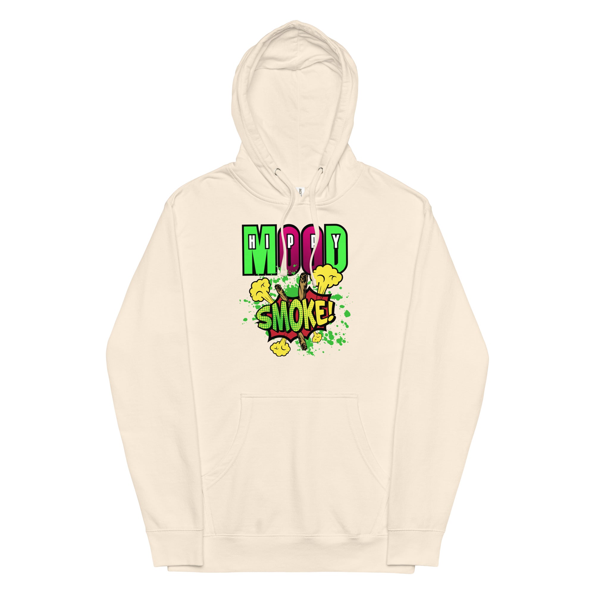 Hippy Mood Smoke! | Unisex midweight hoodie