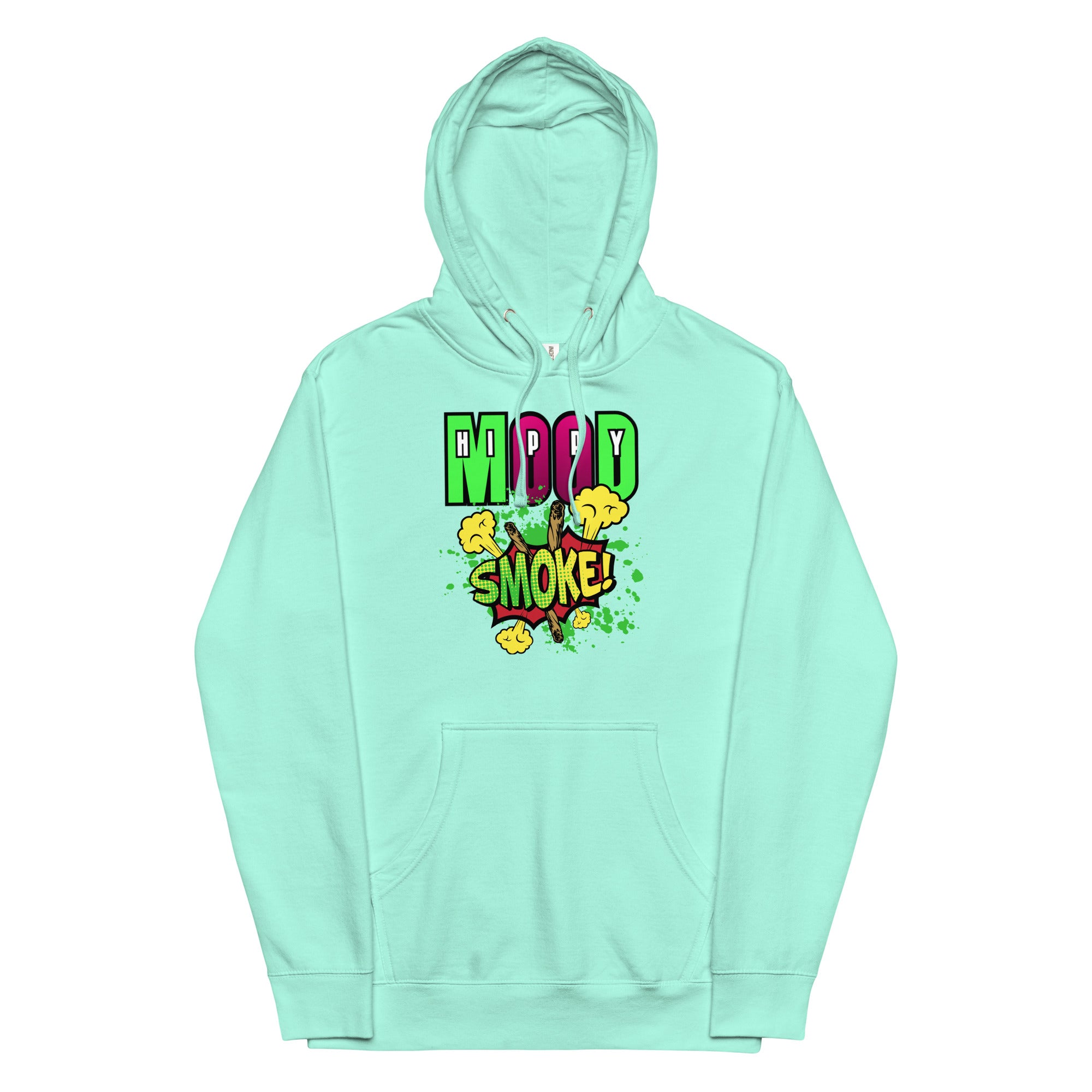 Hippy Mood Smoke! | Unisex midweight hoodie