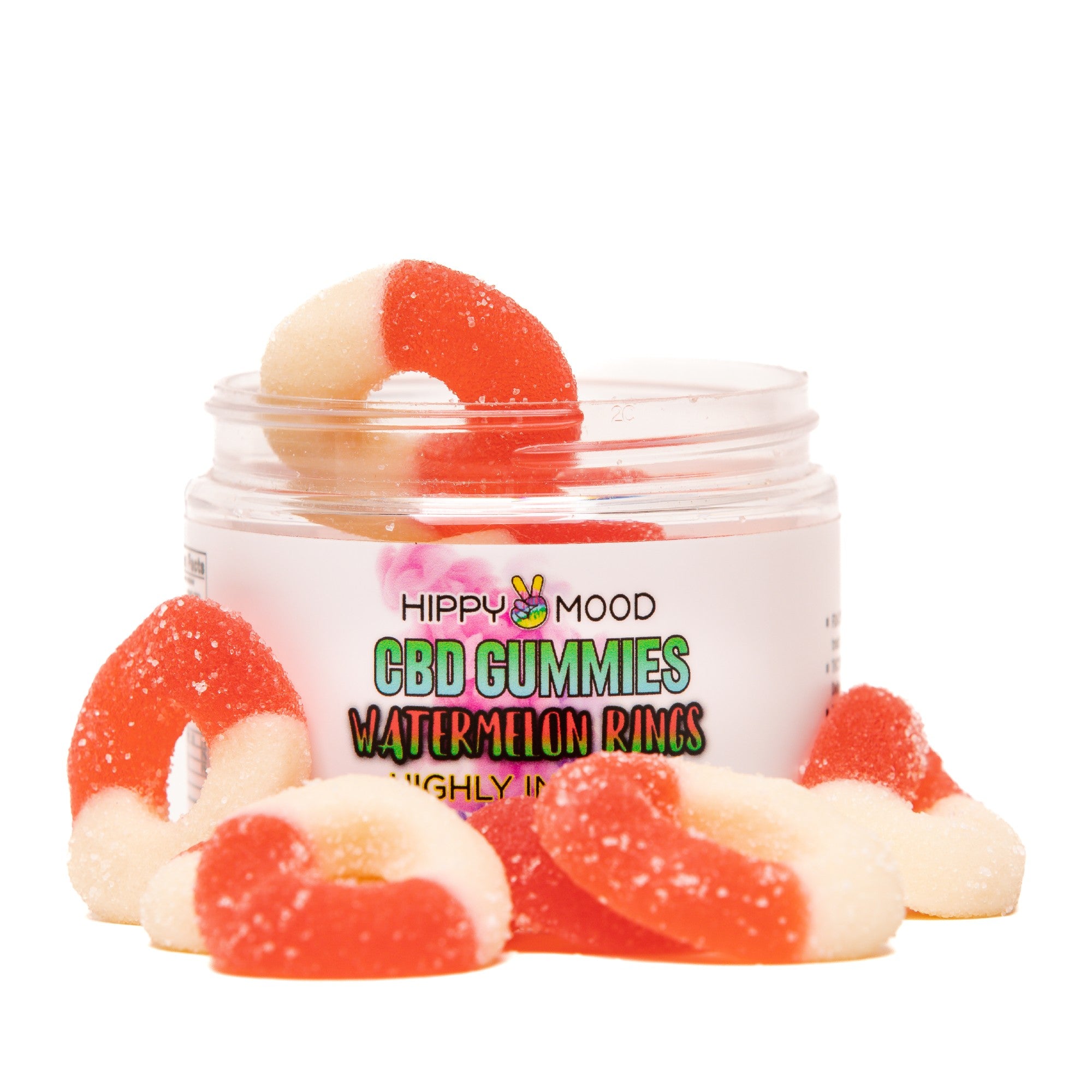 Watermelon Rings CBD Gummies | 400MG