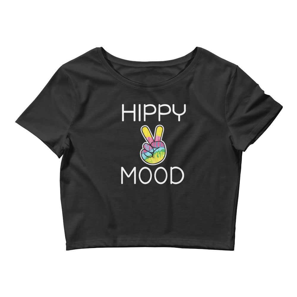 Hippy Mood Women’s Cropped Graphic Tee