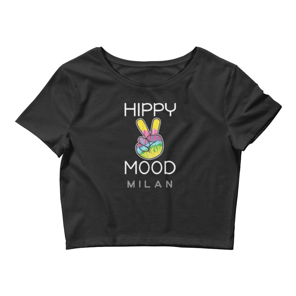 Hippy Mood Milan Women’s Cropped Graphic Tee