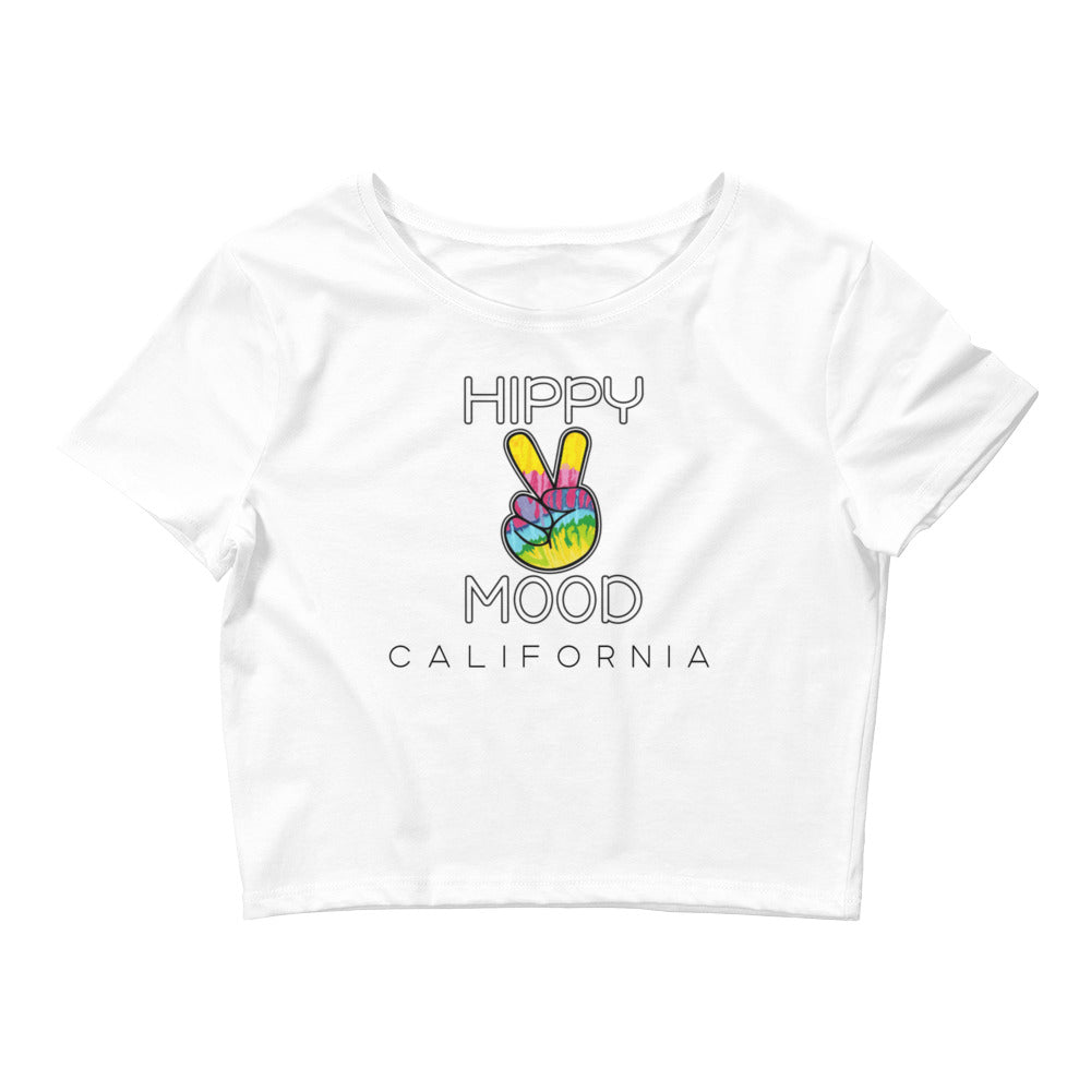 Hippy Mood California Women’s Cropped Graphic Tee